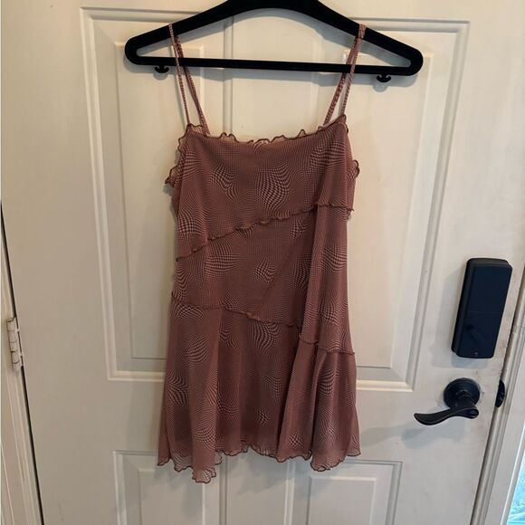 Urban Outfitters Brown Mini Slip Dress - Picture 2 of 5
